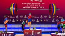 Armenian weightlifters win gold, silver at European C'ships