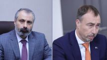 Artsakh foreign minister, EU special envoy meet in Yerevan