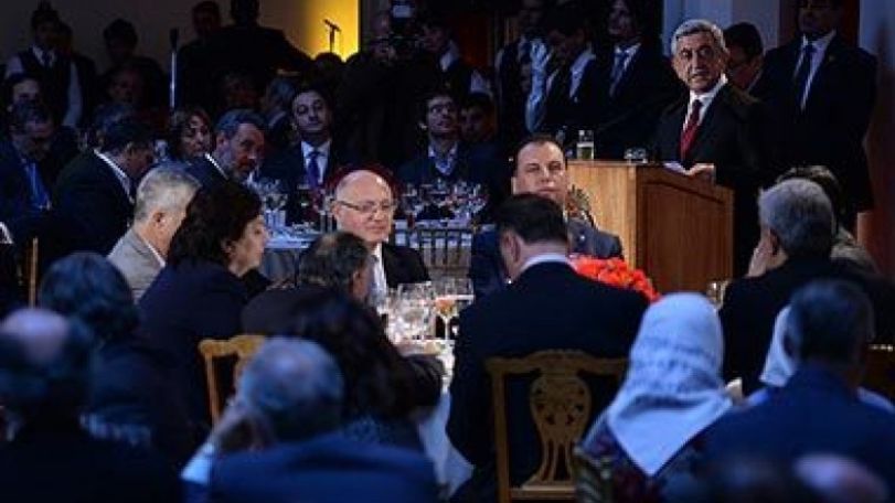 Serzh Sargsyan: Armenia can link Argentina to Customs Union and CIS countries 