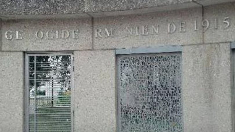 Armenian Genocide memorial in France desecrated