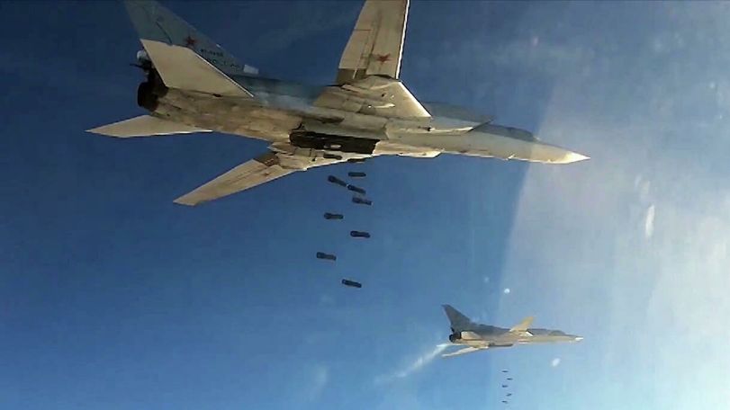 Russian army says killed 'up to 200 militants' in Syria bombing