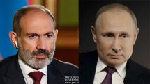 Putin, Pashinyan discussed Nagorno-Karabakh, bilateral cooperation during phone conversation