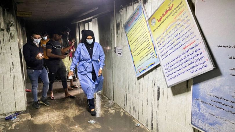 At least 82 killed in Baghdad hospital fire