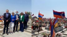 Ֆրանսիացի պատգամավորներն այցելել են Եռաբլուր