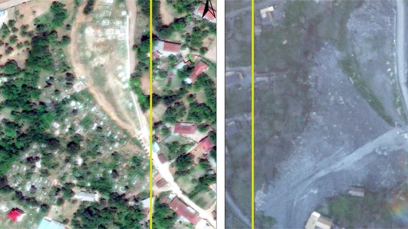 ALERT: Armenian cemetery in Azeri-held Mets Tagher village destroyed