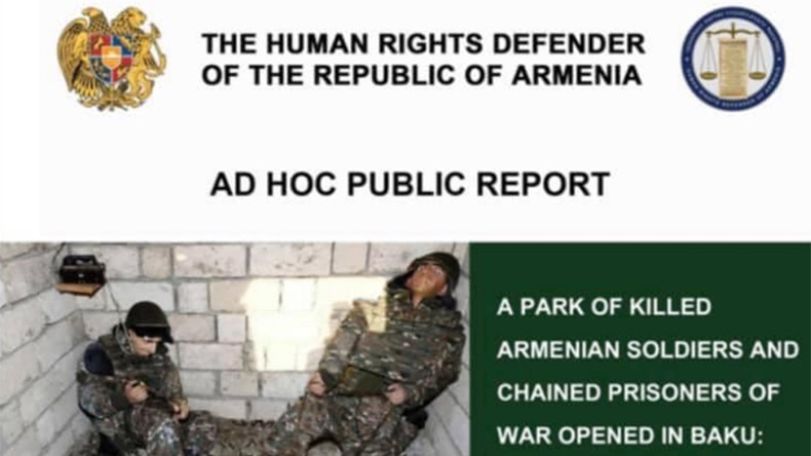 Ombudsman's office releases an Ad Hoc Report on the so-called 'Trophy park' of killed Armenian soldiers in Baku