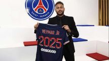 Бразильский нападающий Неймар продлил контракт с «ПСЖ» до 2025 года
