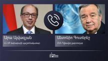 Armenian acting FM, UN Secretary General discussed post-war situation in Nagorno-Karabakh