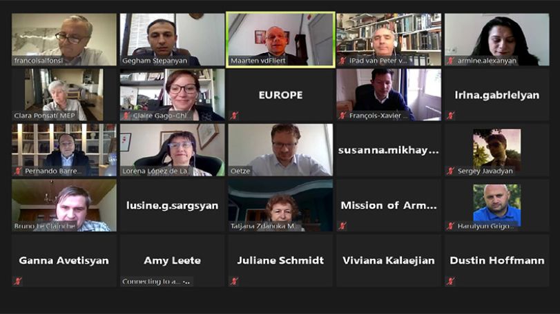 Artsakh ombudsman takes part in online conference organized by MEPs