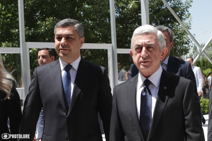 Serzh Sargsyan: At some point Artur Vanetsyan realized real essence of ‘rookie wolves’, stopped halfway and urged others to do so