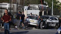 Palestinian driver killed after ramming car into Israeli police in Jerusalem