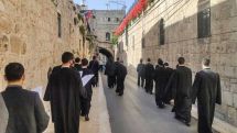 Three arrested in attack on Armenian priest in Jerusalem