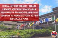 Canada provides additional humanitarian assistance to Nagorno-Karabakh