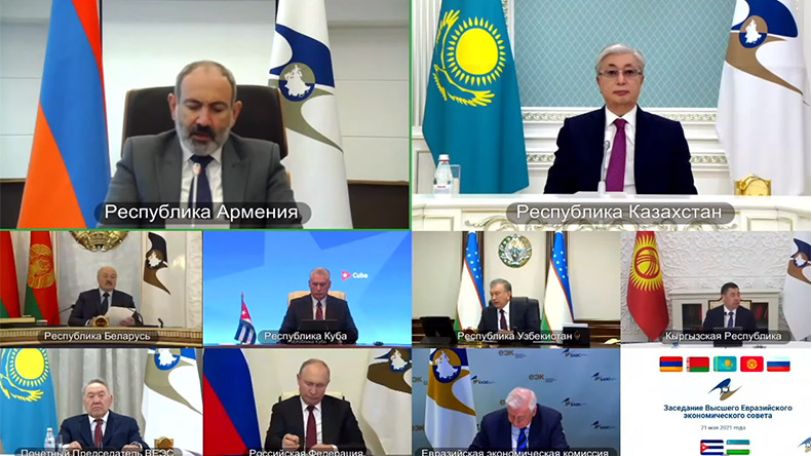 Եվրասիական տնտեսական բարձրագույն խորհրդի նիստում քննարկվում է ԵԱՏՄ համագործակցության մեխանիզմները