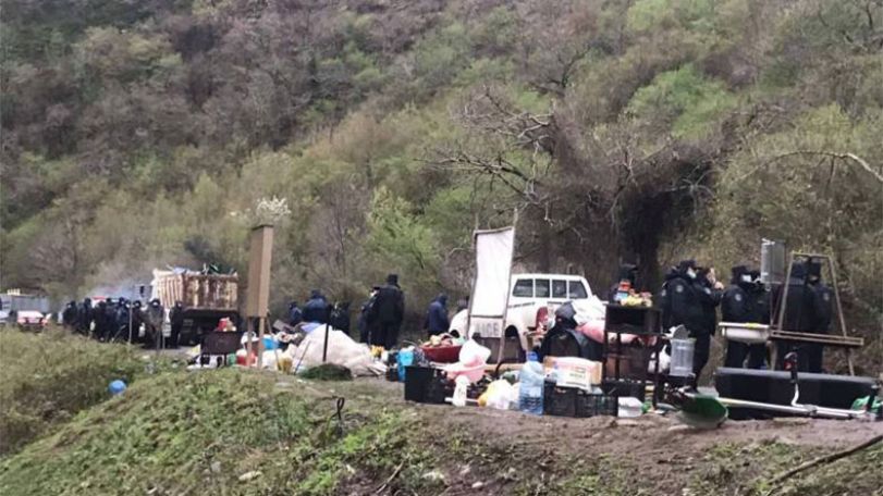 Protests against construction of new hydro plant by Turkish investors grow in Georgia
