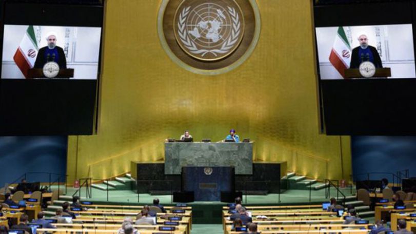 Iran loses voting rights in UN General Assembly