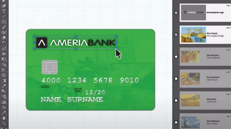 Ameriabank announces a contest for Bank card design