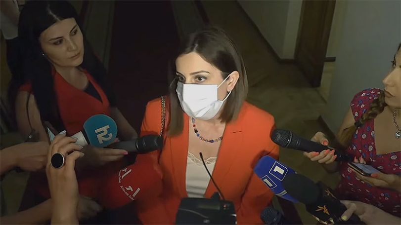 Armenian’s caretaker health minister says not planning to resign