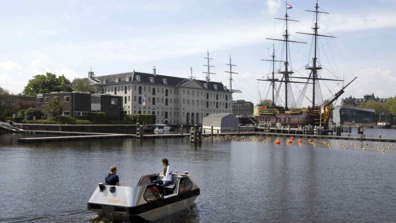 Amsterdam tests out electric autonomous boats on its canals