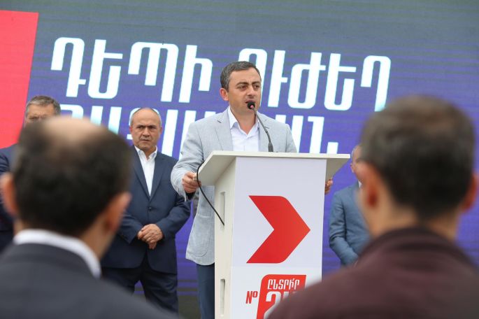 Հունիսի 20-ի ընտրությունները պետություն ունենալու-չունենալու ընտրություն է. Իշխան Սաղաթելյան
