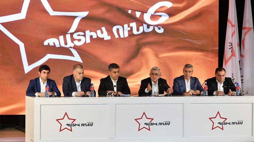 Блок «Честь имею» проводит агиткампанию в Лорийской области Армении