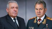 С Сергеем Шойгу обсуждалась обстановка на армяно-азербайджанской границе