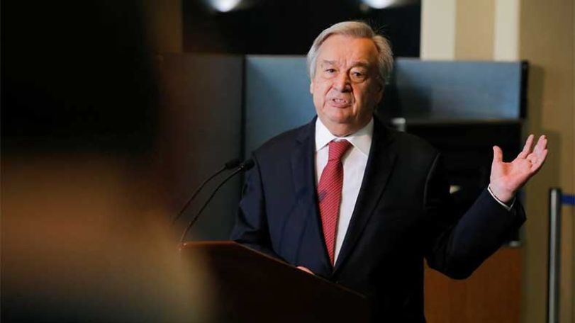 U.N. chief Antonio Guterres appointed for second term