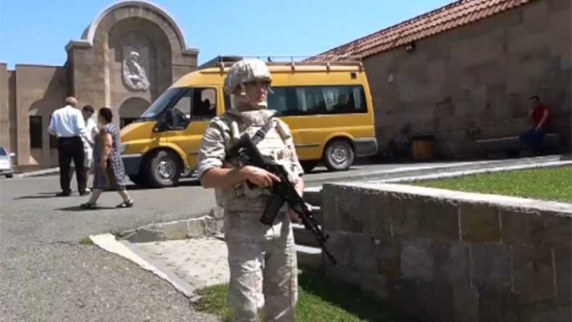 About 150 pilgrims and residents of Nagorno-Karabakh visited Amaras and Gandzasar Christian monasteries