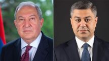 Armen Sarkissian holds phone call with Artur Vanetsyan