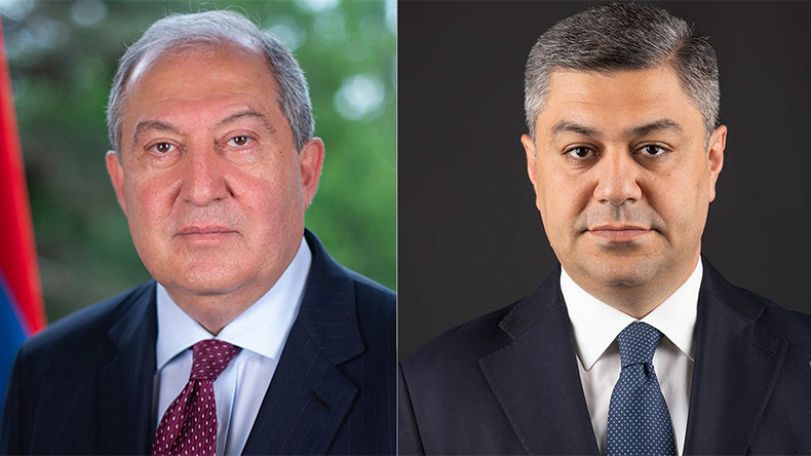Armen Sarkissian holds phone call with Artur Vanetsyan