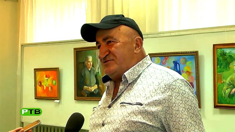 Персональная выставка живописца Мушега Саркисяна открылась в Рубцовске