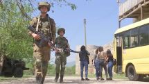 Russian peacekeepers escort 172 pilgrims to Amaras and Gandzasar monasteries
