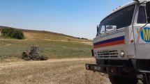 Российские миротворцы в Аскеране обеспечили безопасность работ по заготовке сена
