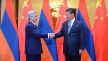 Serzh Sargsyan congratulates China's Xi Jinping on centenary of Communist Party