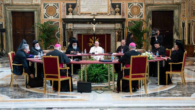 Pope, Lebanon Christian heads begin summit on country's crisis