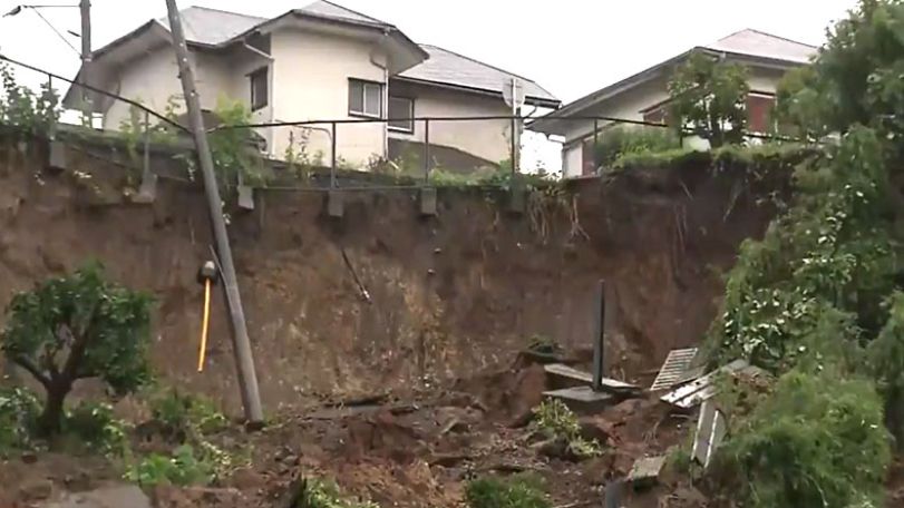 More than 100 people missing after massive landslide in Japan