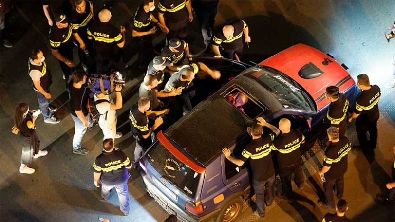53 journalists attacked by right wing activists protesting Tbilisi pride