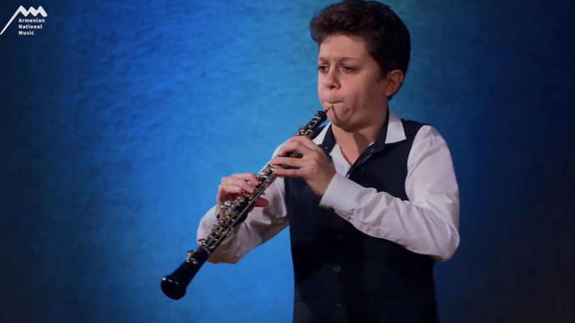 Armenian oboist Hayk Hekekyan wins two awards at Stockholm Int'l Music Competition