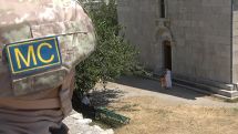 Russian peacekeepers escort over 100 pilgrims to Amaras and Gandzasar monasteries
