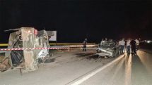 One serviceman dead, five others injured in a road accident involving a military vehicle