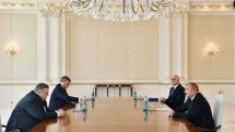 Алиев и вице-премьер РФ Оверчук обсудили разблокировку путей на Южном Кавказе