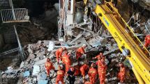 17 killed, 5 injured after hotel collapses in China's Suzhou
