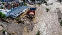 At least 92 dead and hundreds missing in devastating flooding in Germany, Belgium
