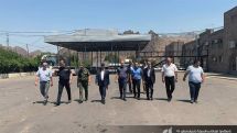 Armenian, Iranian customs officers meet at Meghri checkpoint