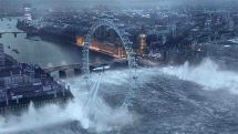 Heavy rains cause flooding in London