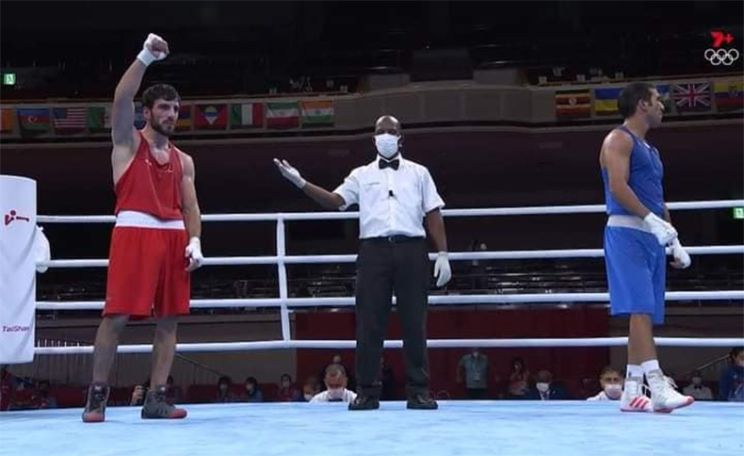 Tokyo Olympics: Armenian boxer Hovhannes Bachkov beats Azeri rival in preliminaries