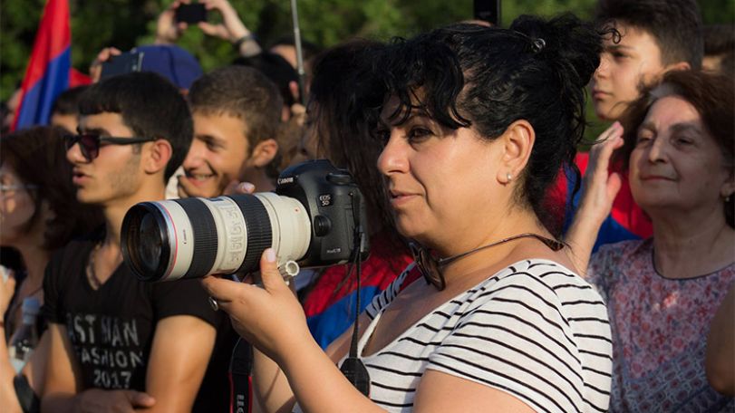 Panorama.am photographer banned from entering Armenian parliament