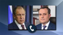 Russian, Azerbaijani FMs discussed implementation of the trilateral statements over the phone
