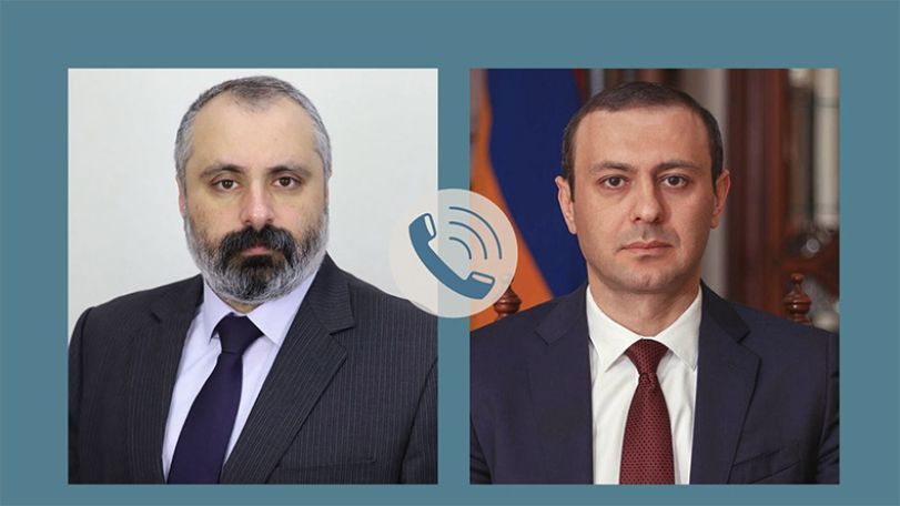 Были обсуждены вопросы, касающиеся внешней политики двух армянских государств – МИД Арцаха