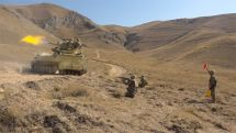 В Нахиджеване проходят военные учения